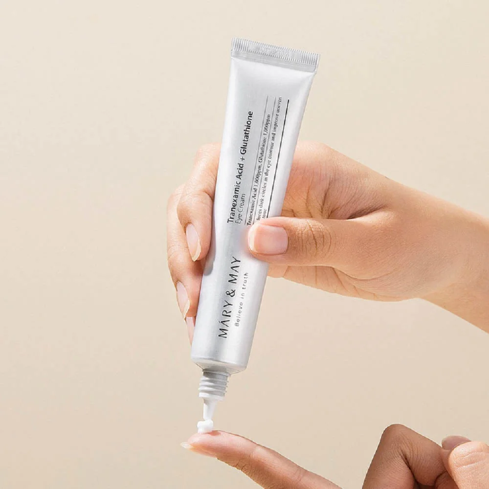 Mary & May Tranexamic Acid + Glutathion Eye Cream krém na kruhy pod očami 30 ml