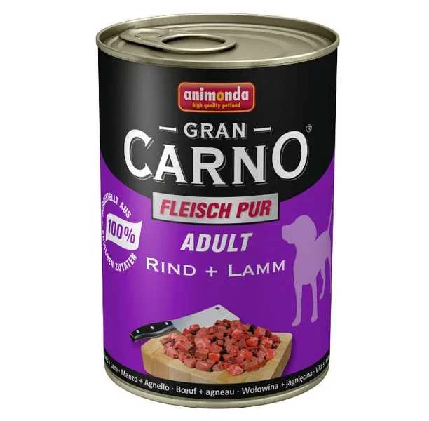 Animonda Grancarno Konzerva - Hovädzie+Jahňa 1×800 g