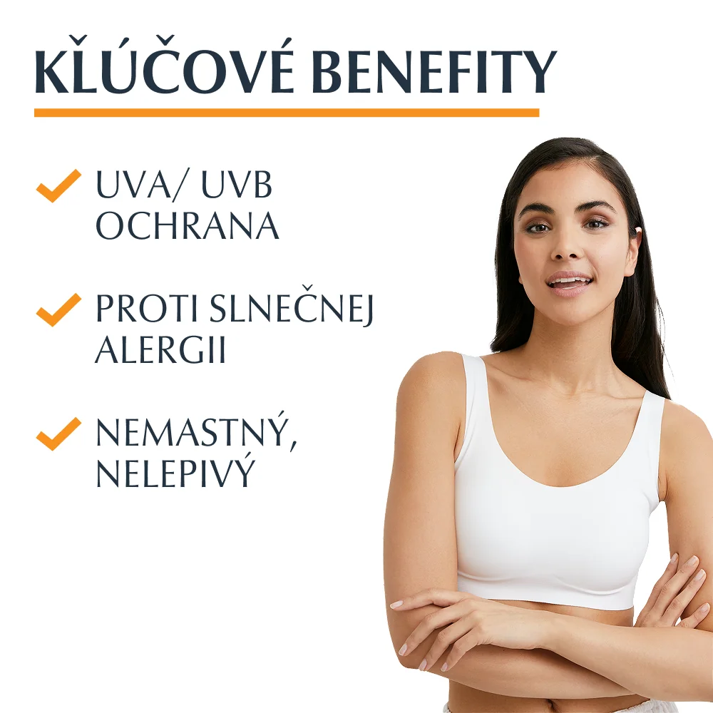 Eucerin SUN Ochranný krémový gél proti slnečnej alergii ALLERGY PROTECT SPF 50+ 1×150 ml, krémový gél