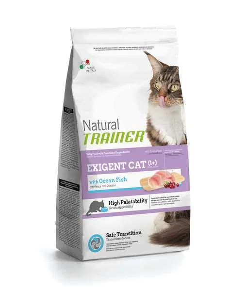 Natural Trainer Cat Exigent Morská Ryba1,5kg 1×1,5 kg