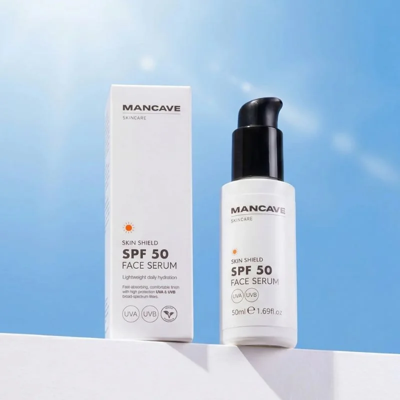 MANCAVE ochranné sérum na tvár s SPF 50