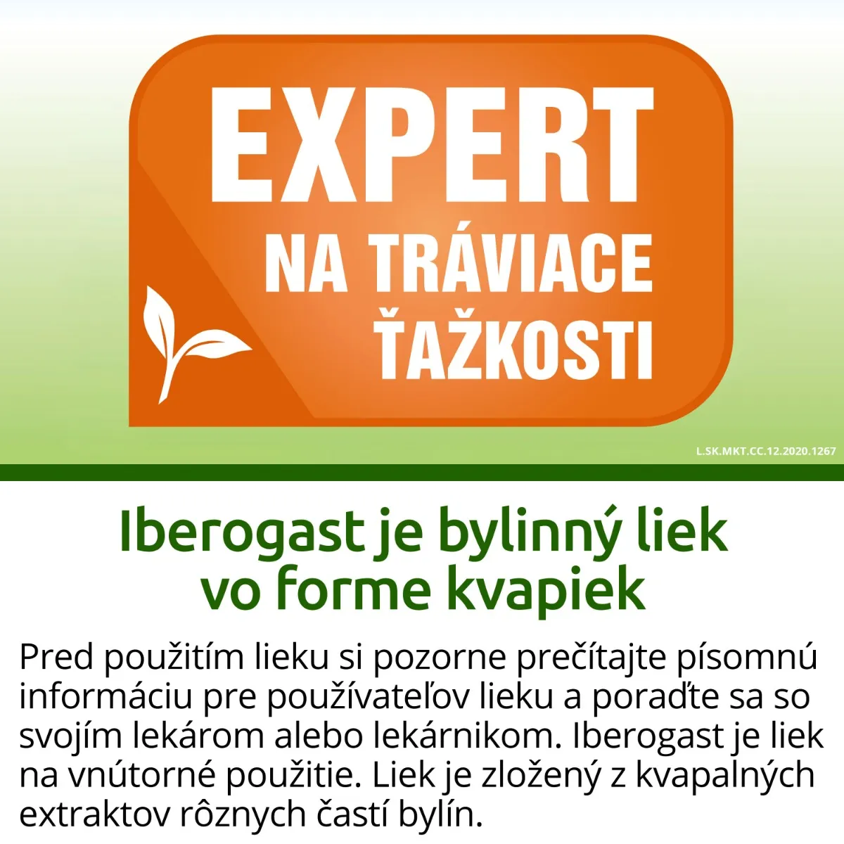 Iberogast perorálny roztok 1×50 ml, perorálny roztok