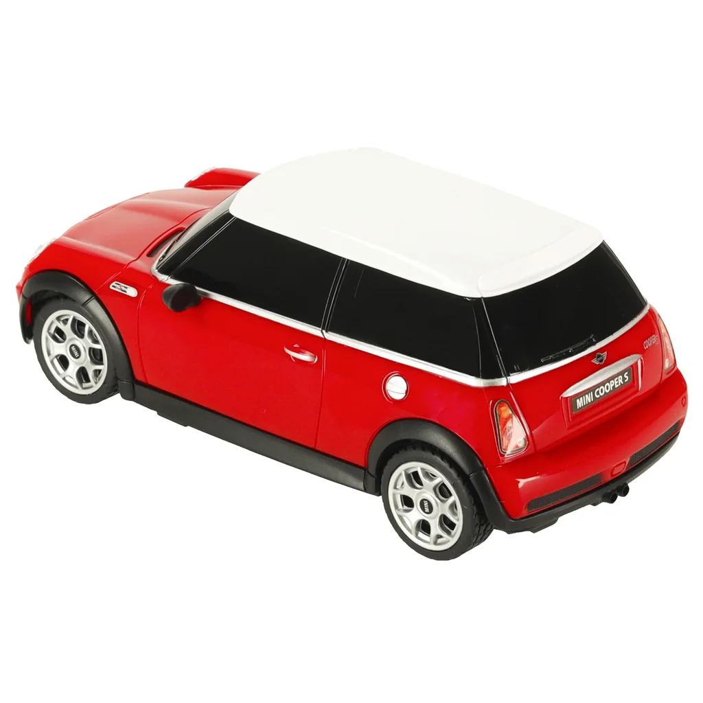 Auto, autíčko na diaľkové ovládanie - Mini Cooper S 1:24 červené