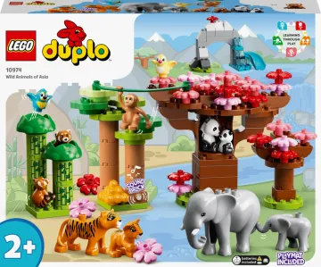 LEGO® DUPLO® 10974 Divoké zvieratá Ázia 1×1 ks, lego stavebnica
