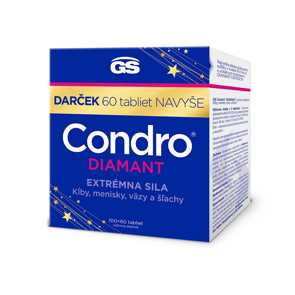 GS Condro DIAMANT tbl. 100+60 darček 160 tbl