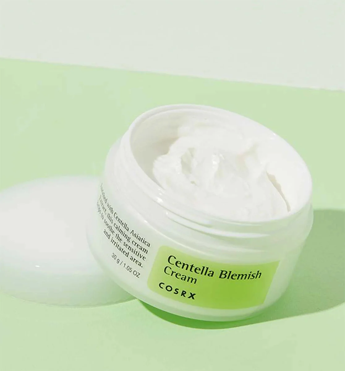 COSRX Centella Blemish Cream výživný upokojujúci krém proti začervenaniu pleti
