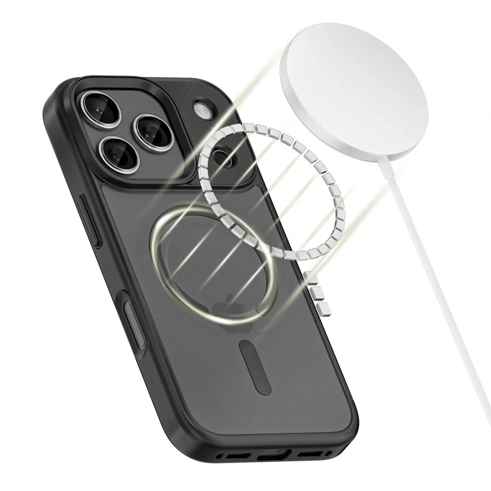 Tech-Protect MagMat MagSafe kryt na iPhone 17 Pro, čierny