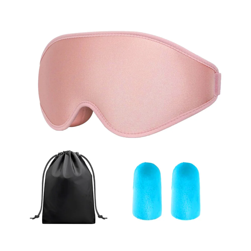 Livefy Eye Patch maska na spanie, ružová
