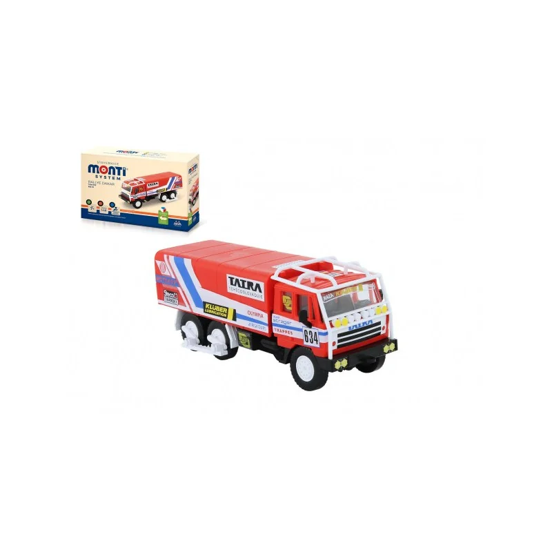 SEVA Stavebnice Monti 10 Rely Dakar Tatra 815 1:48 v krabici 22x15x6cm
