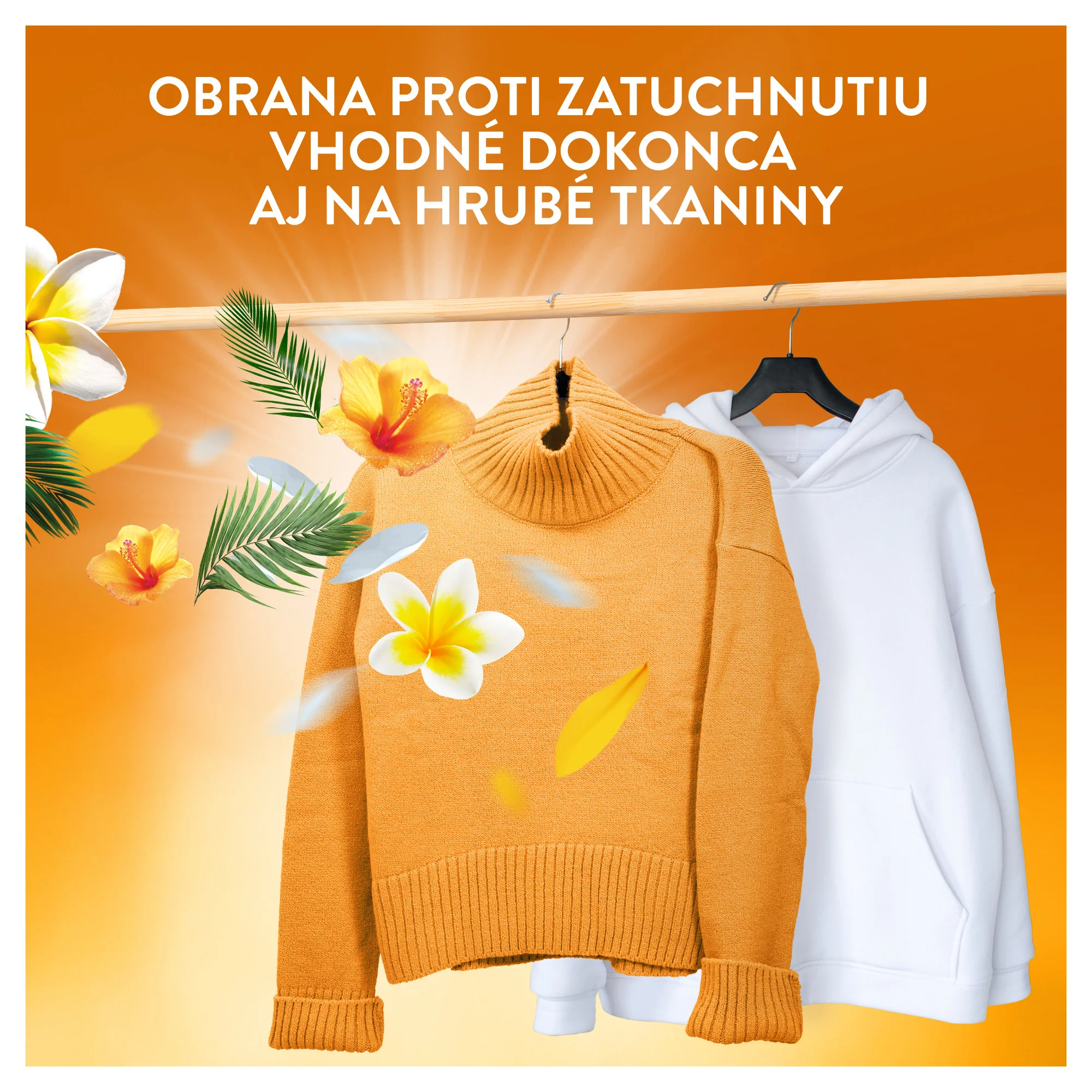 Lenor Fresh Air Tropical Sunset aviváž, 76 praní 1064 ml