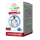 SWISS Laktobacily JUNIOR Imunit + vitamín D3 60+12 tbl.+ darček