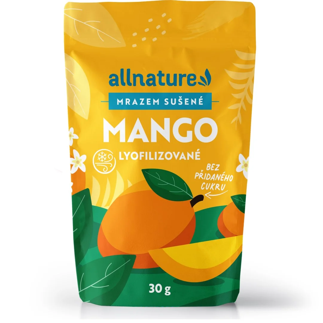 Allnature Mango sušené mrazom 30 g
