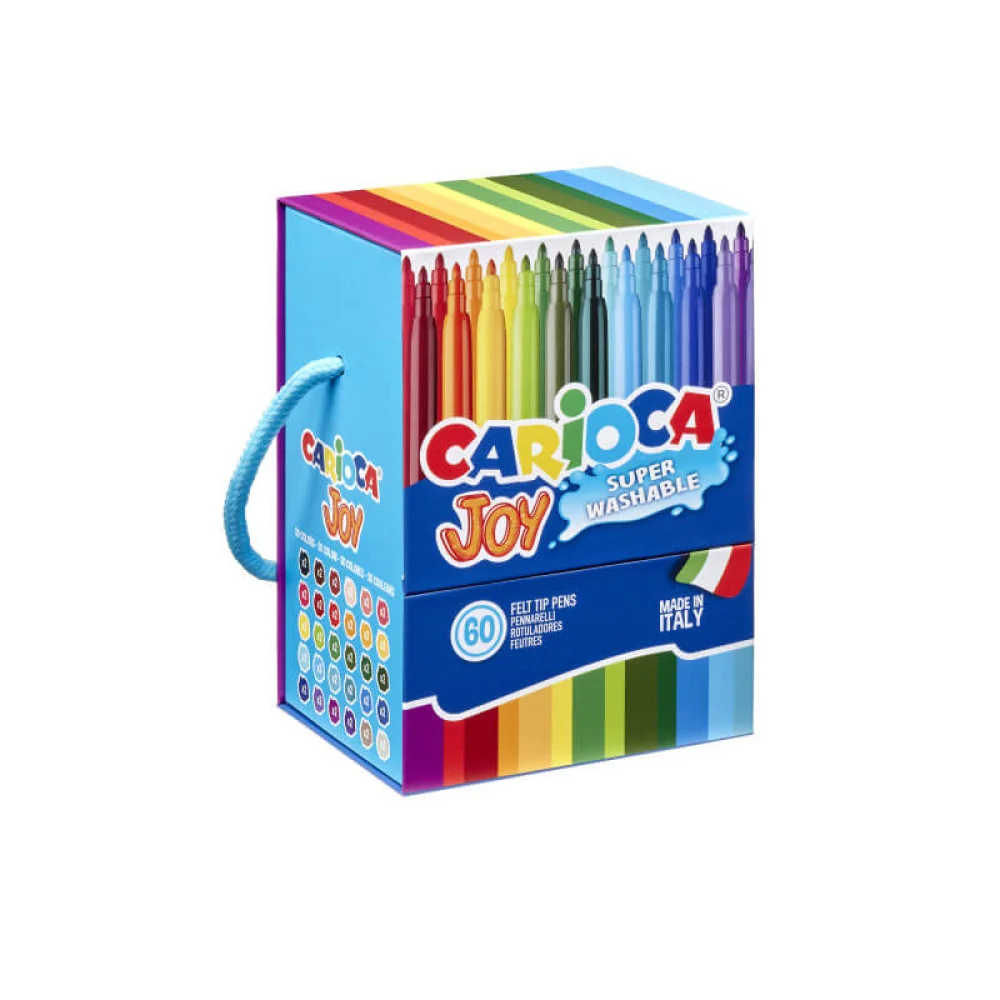 JOY Fixky s plsteným hrotom  box Carioca 60ks-CARIOCA