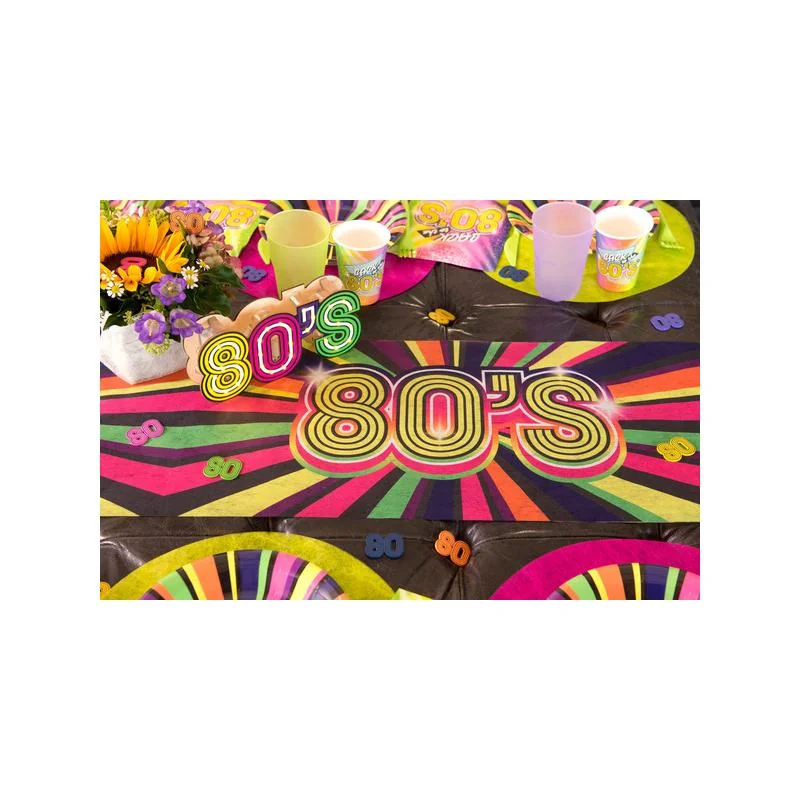 Santex Behúň 80s Party netkaný 30cmx3m
