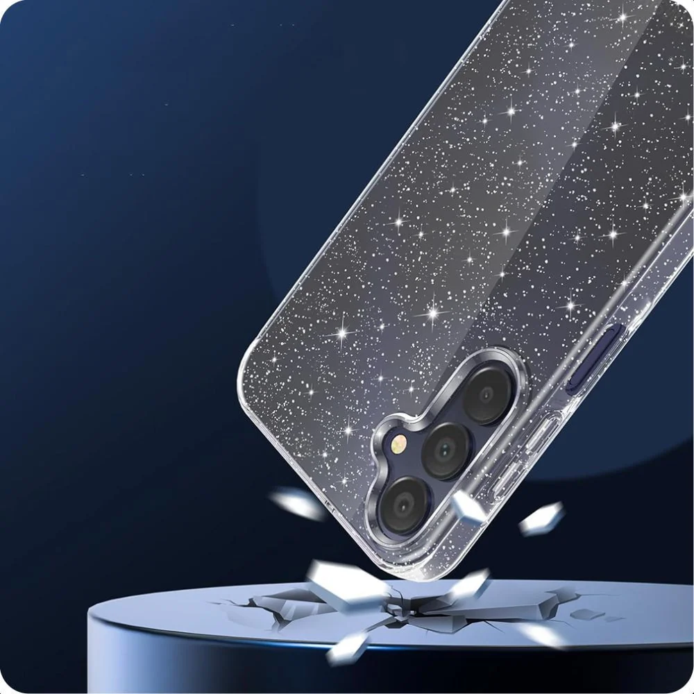 Tech-Protect Flexair kryt na Samsung Galaxy S25, glitter