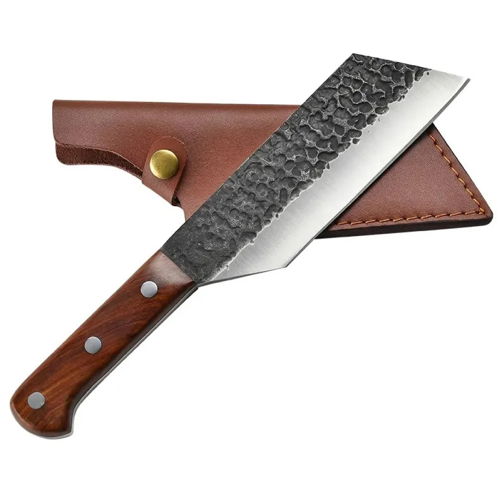 Kuchynský sekáčik Jamagata-Hnedá Cleaver knife-28cm