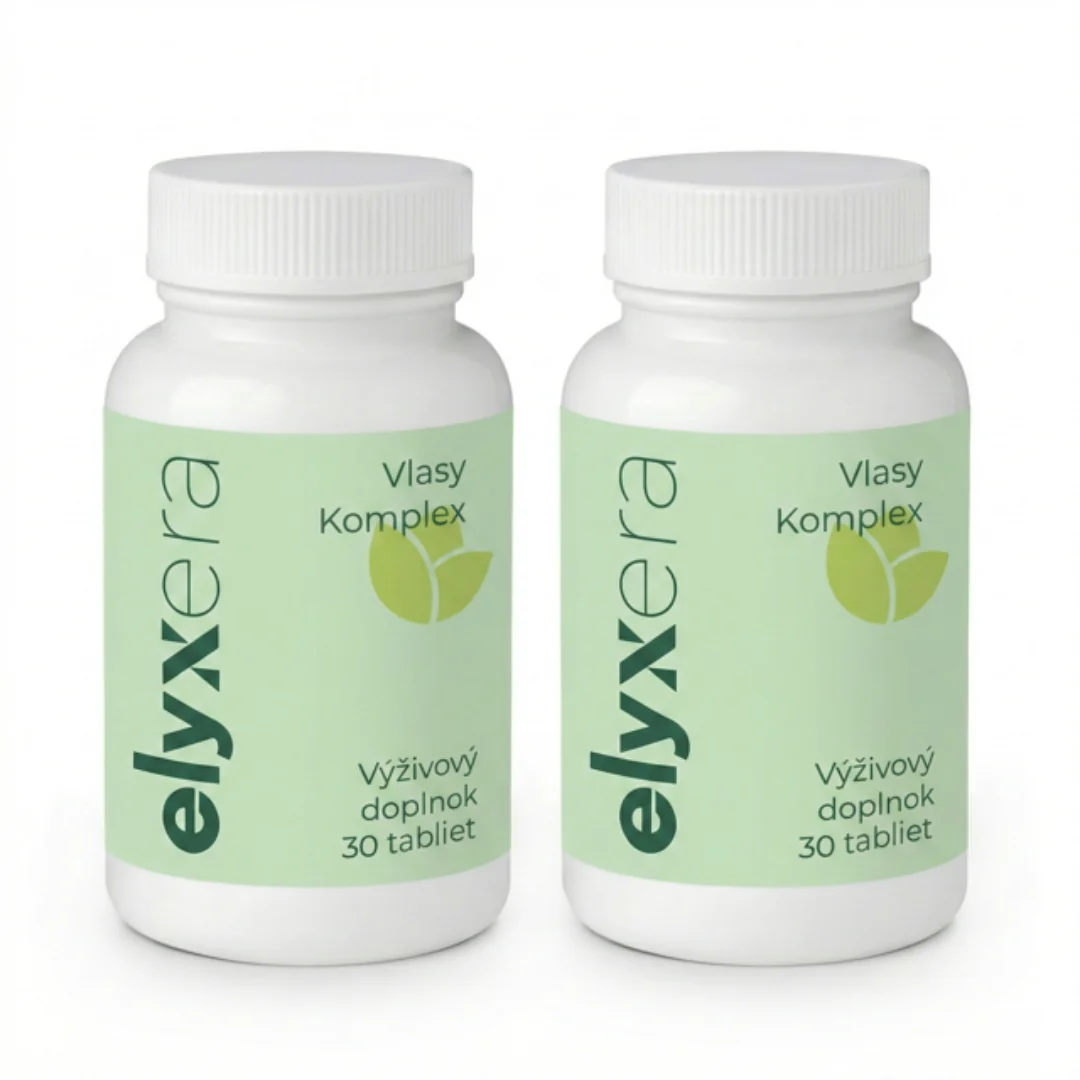 ELYXERA Vlasy komplex s 2500 µg biotínu 60 tabliet (2-balenie)