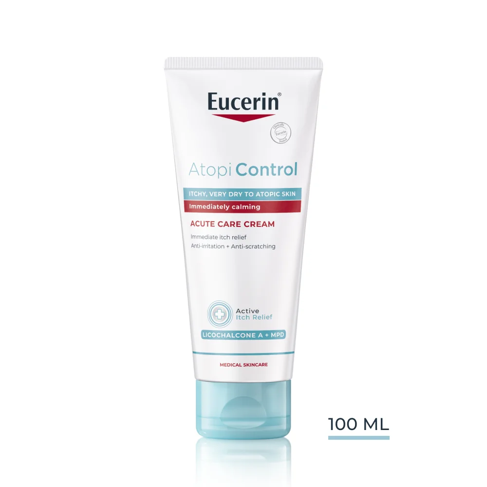 Eucerin AtopiControl Acute krém, 100 ml 1×100 ml, suchá a atopická pokožka