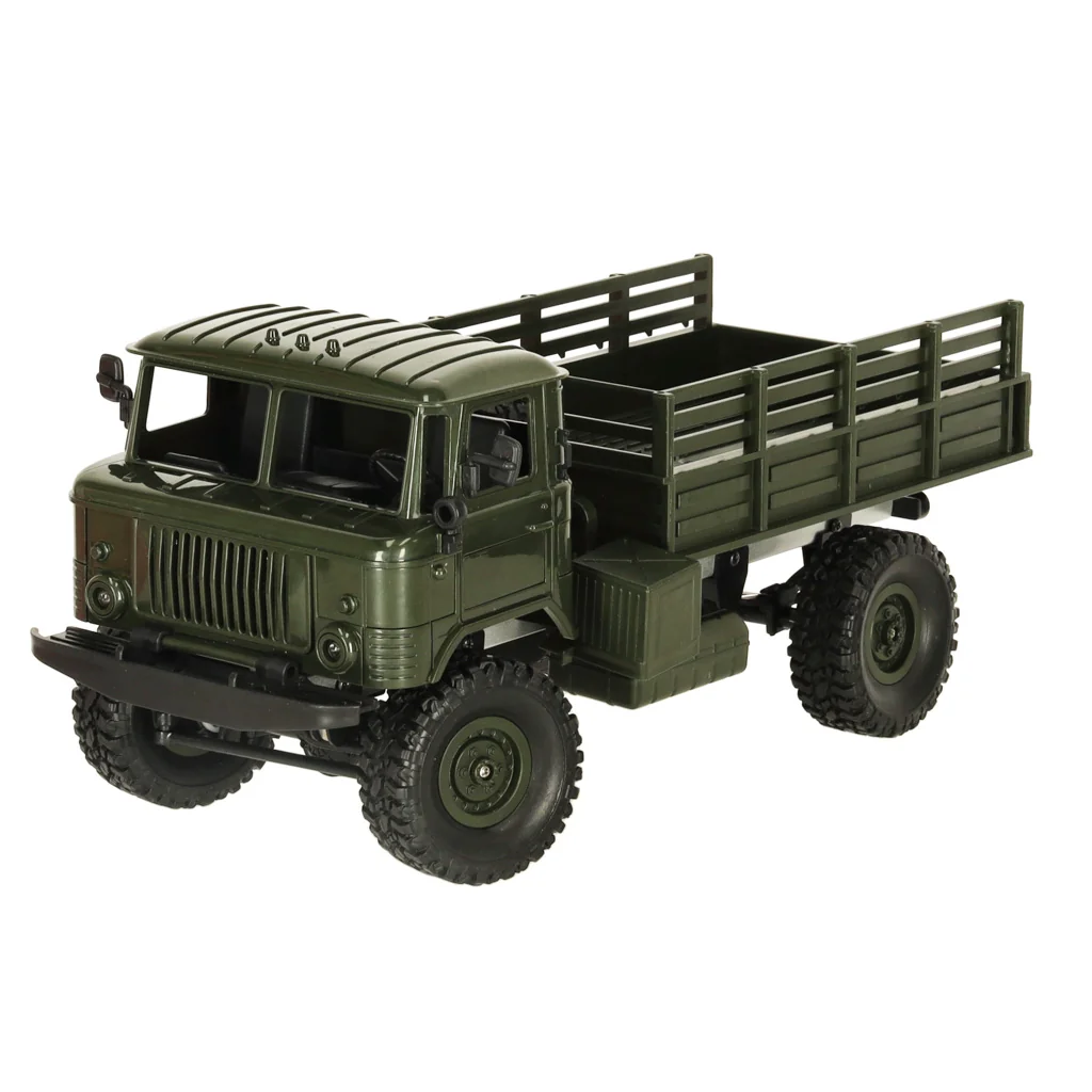 RC terénny nákladiak 4WD 1:16 – 2.4 GHz, LED, akumulátor, 14+