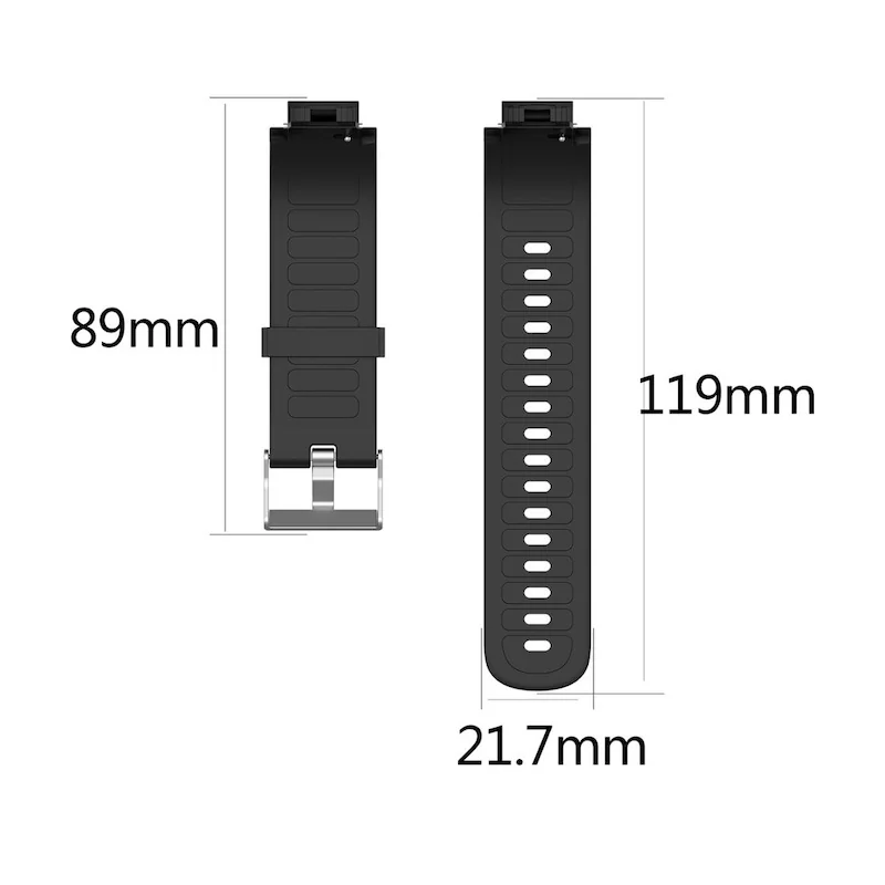 BStrap Silicone remienok na Xiaomi Amazfit Verge teal
