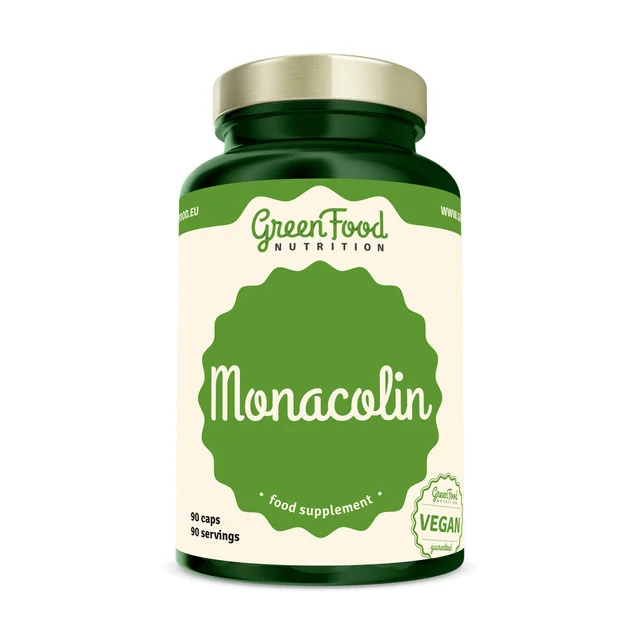 GreenFood Nutrition Monacolin 1×90 cps, výživový doplnok