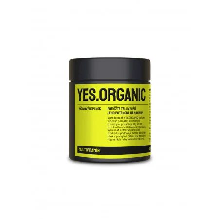 YES.ORGANIC Multivitamín 60ks 1×60 ks, mulitvitamín