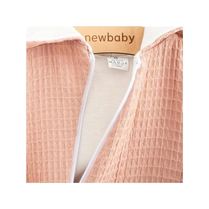 Dojčenský mušelínový overal s kapucňou New Baby Comfort clothes