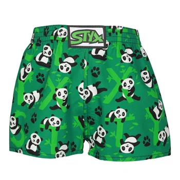 Detské trenky art klasická guma pandy (J1852) 6-8 rokov
