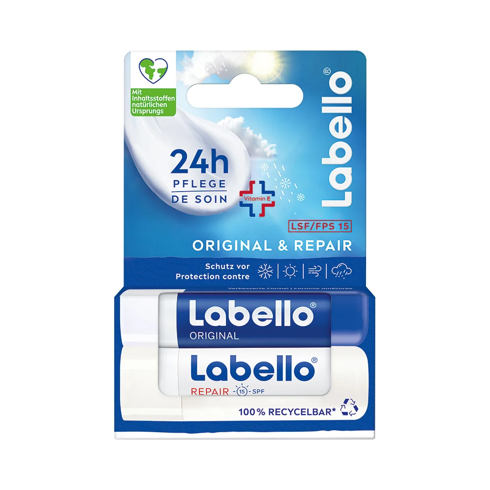 Labello Balzam na pery Original & Med duo 9,6 g