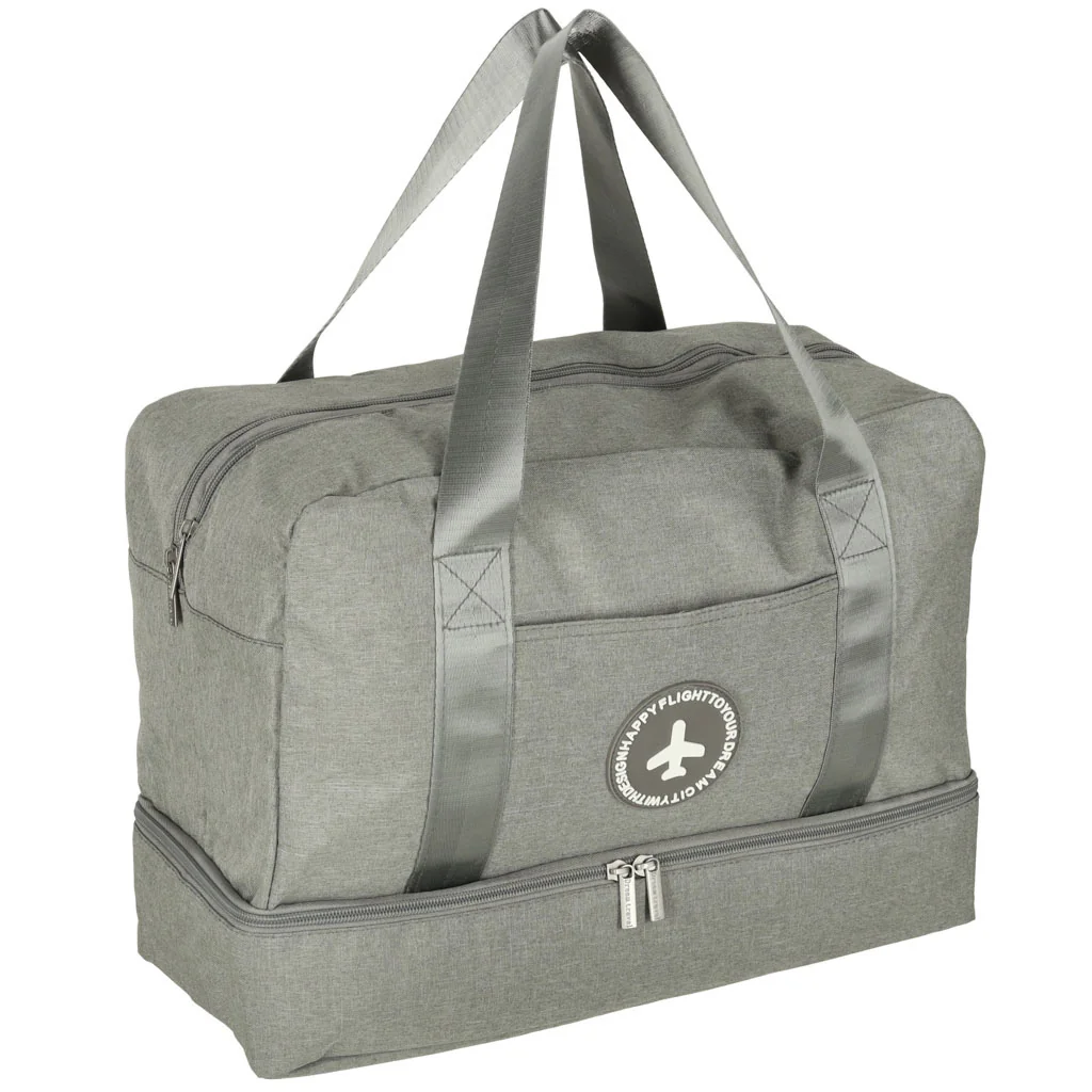 MG Travel Bag cestovná taška, sivá