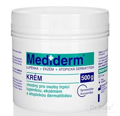 Mediderm KRÉM (lupienka + ekzém + atopická dermatitída 1x500 g)