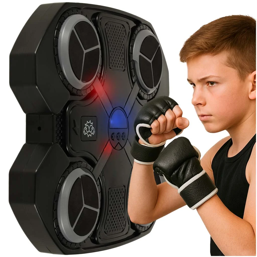 Boxerský tréningový terč na stenu s Bluetooth LED USB