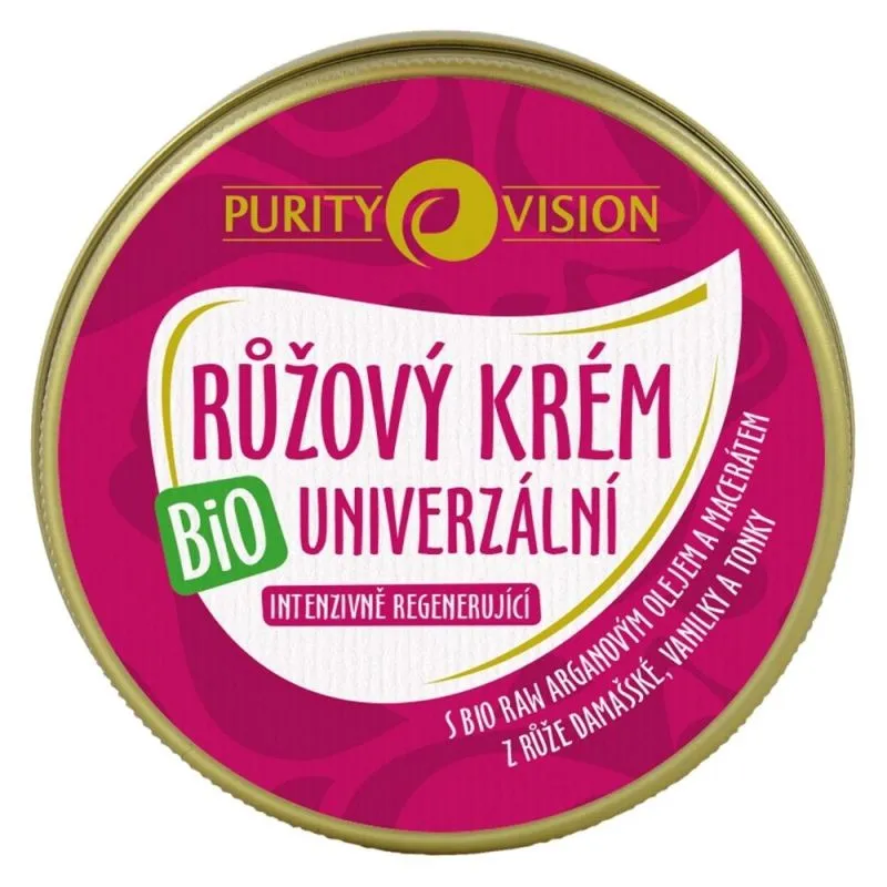 Purity Vision Bio Ruzovy Krem Univerzalny 70ml