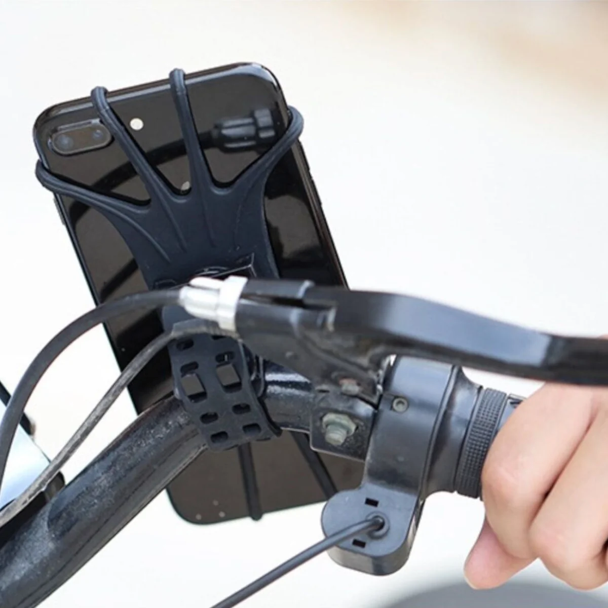 MG Swivel držiak na mobil na bicykel, čierny