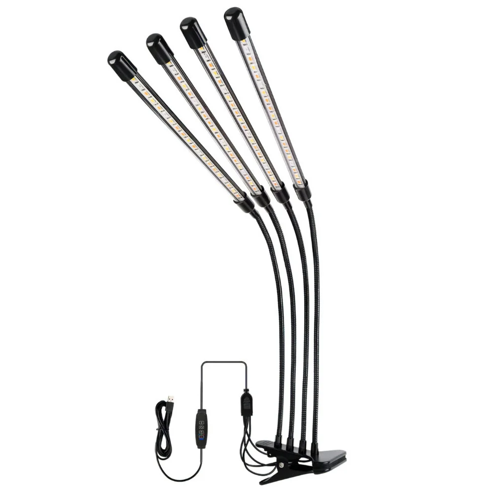 MG Plant Light LED lampa na rastliny 36W, čierna