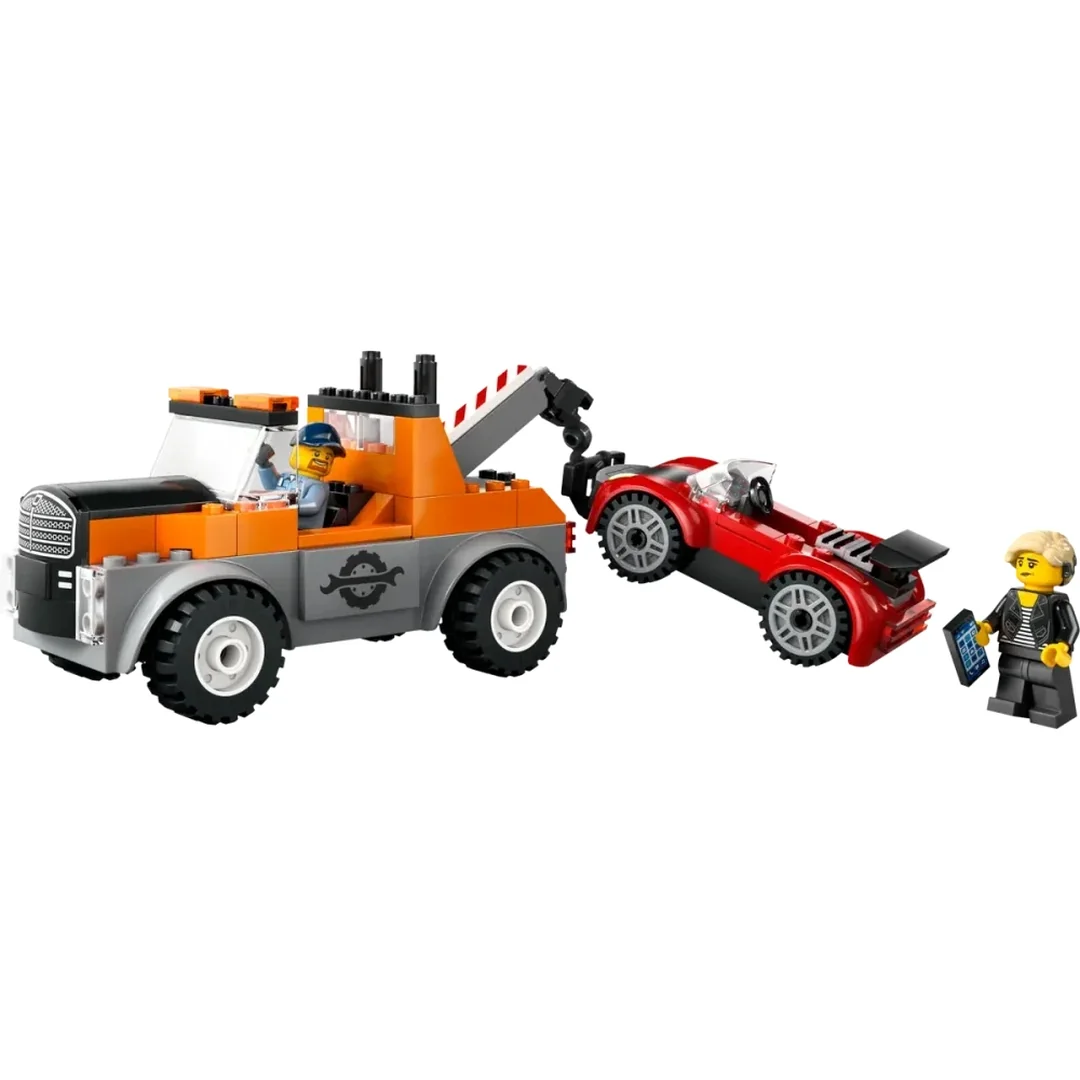 LEGO® City 60435 Odťahový voz a oprava športiaka