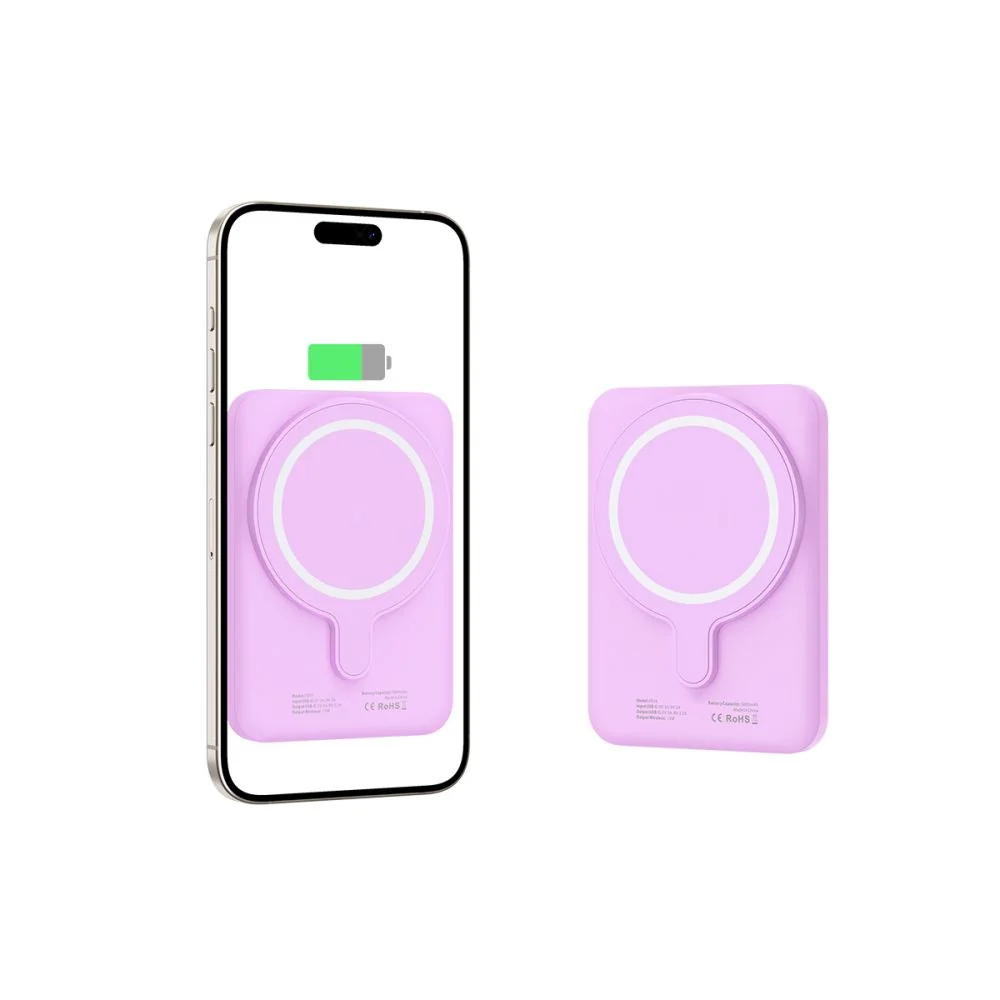 Tech-Protect PB10 LifeMag MagSafe Powerbank 5000mAh, fialový