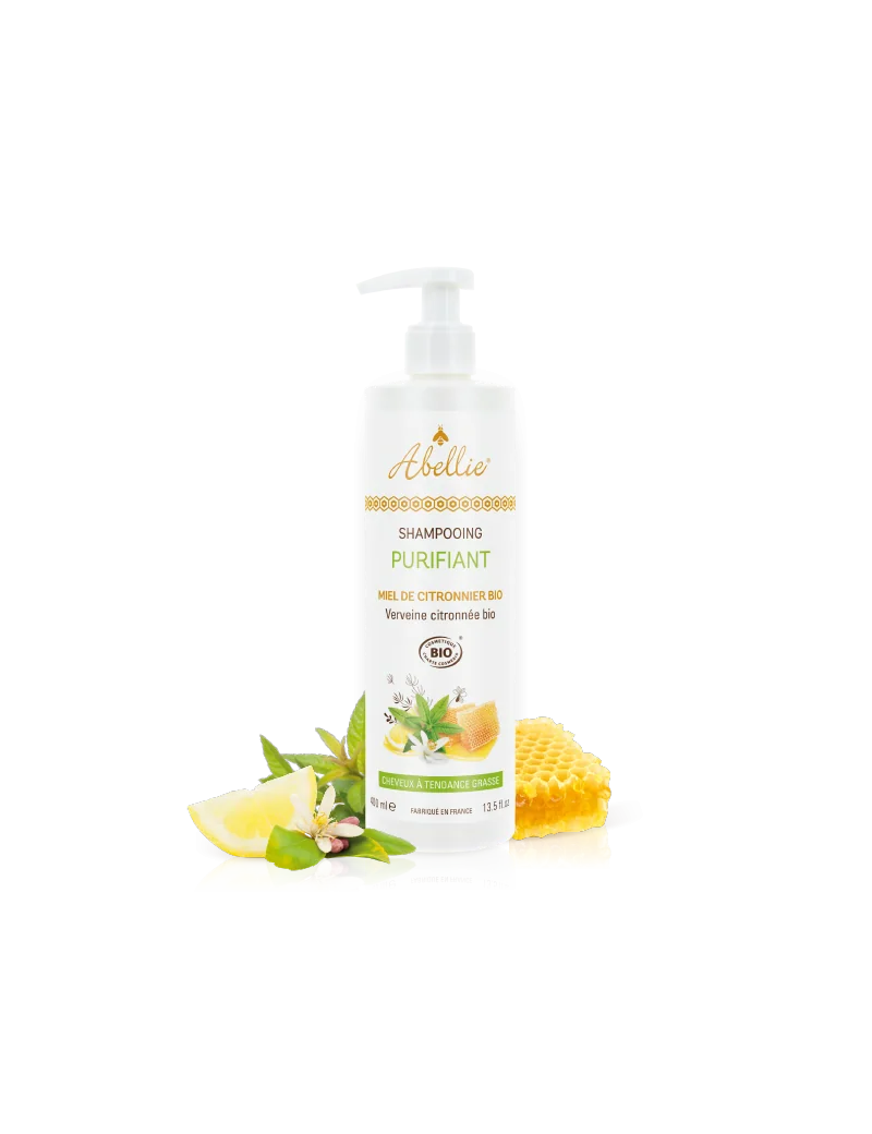 Abellie Organický šampón na mastné vlasy PURIFIANT 400 ml