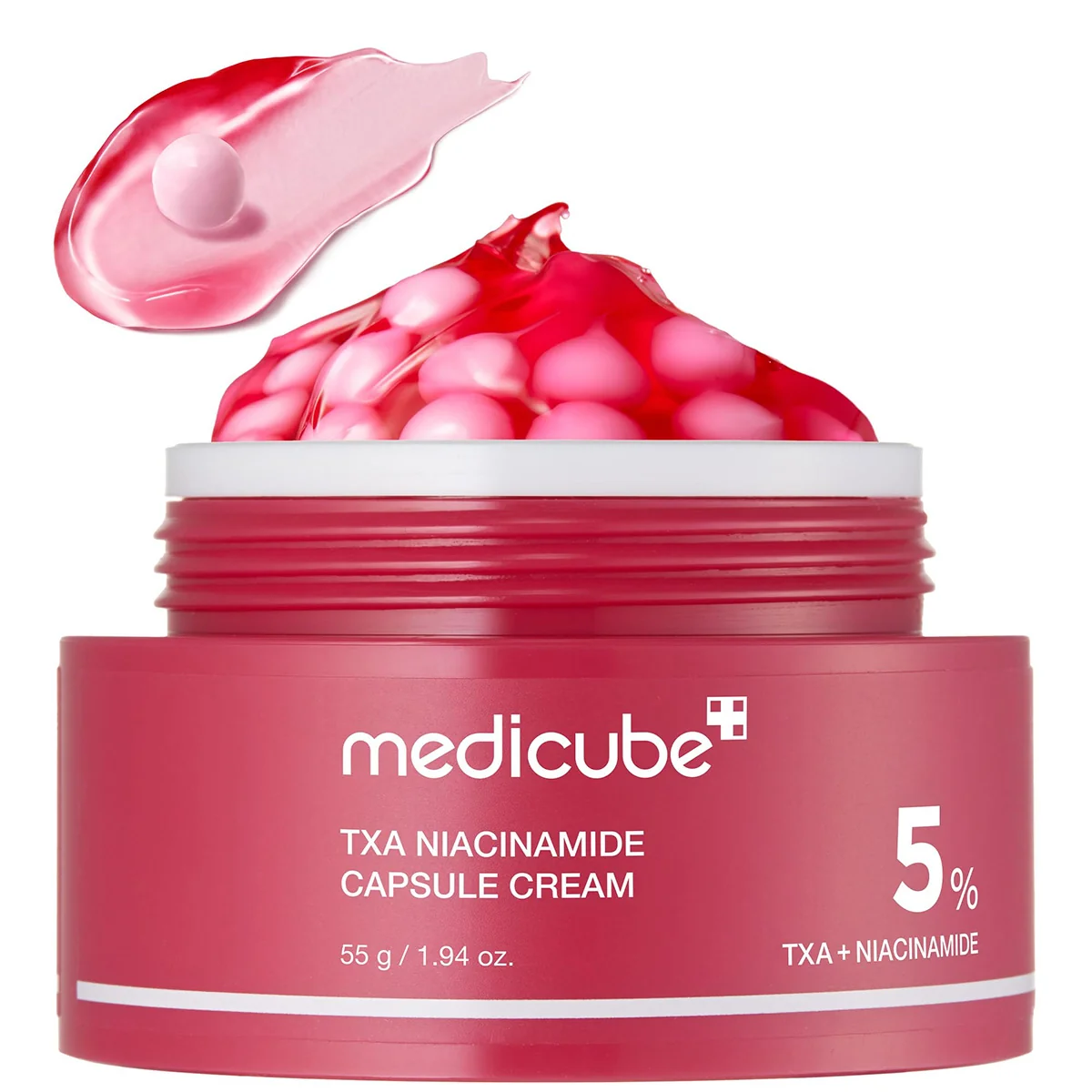 Medicube TXA Niacinamide Capsule Cream rozjasňujúci krém s kyselinou tranexamovou 55 g