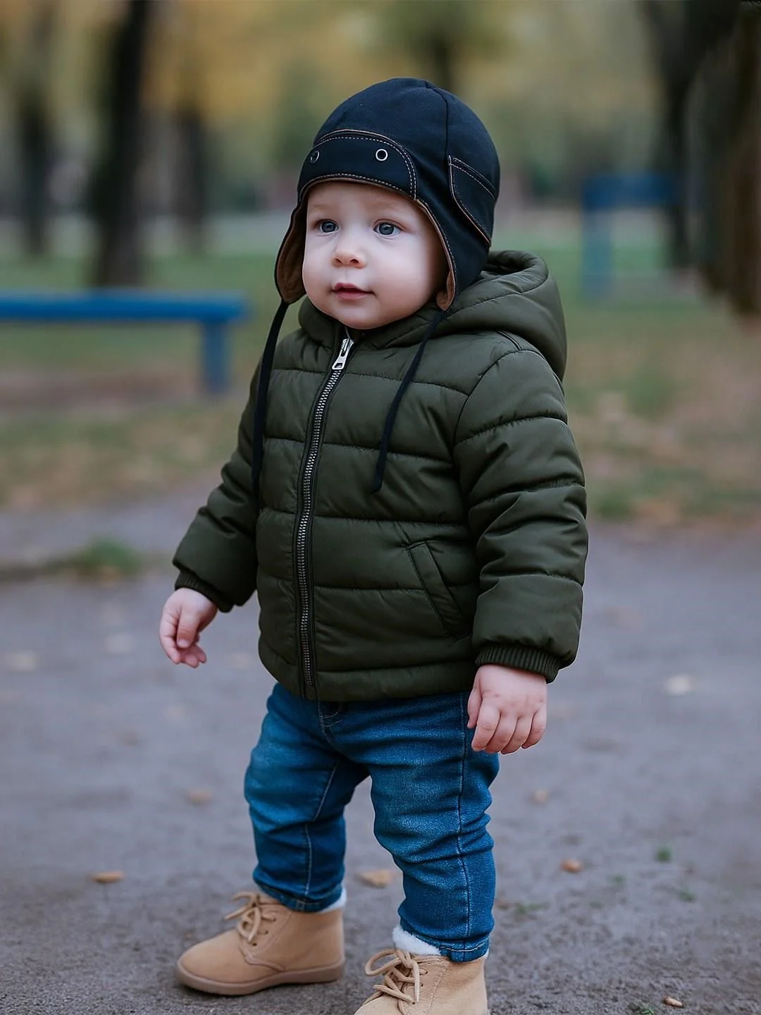 Jarná dojčenská čiapočka  Special One čierna, vel. 62 (3-6m)