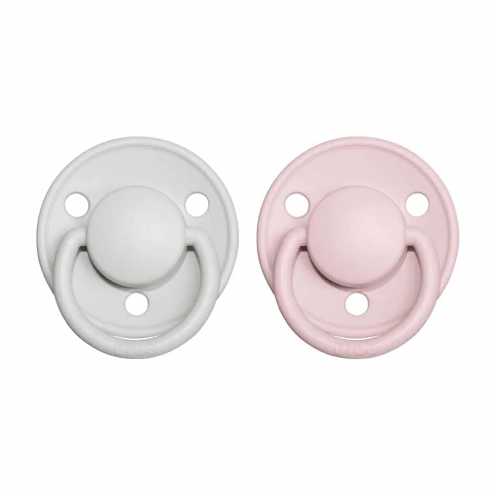 BIBS De Lux cumlíky z prírodného kaučuku 2ks veľkosť 2 - Sage Nočný / Cloud Nočný