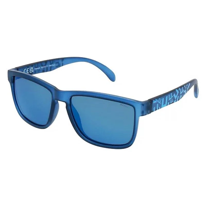 INVU IB22457B okuliare slnečné transparentné modré + puzdro Unisex slnečné okuliare