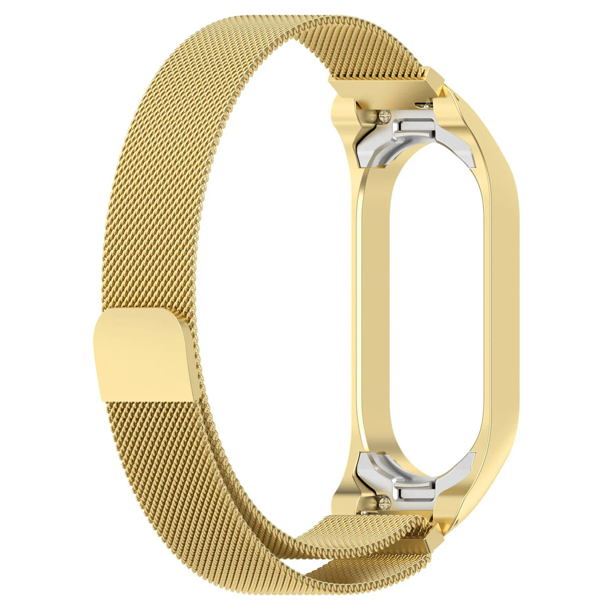 BStrap Milanese remienok na Xiaomi Mi Band 7 gold