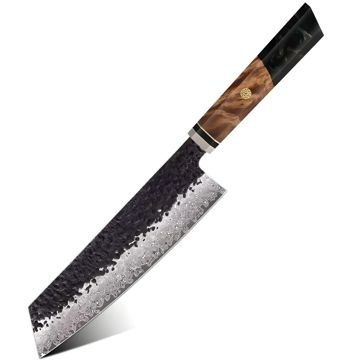 Damaškový kuchynský nôž Airi-Kiritsuke 33cm, čepeľ 19cm