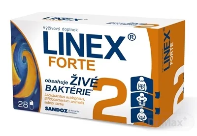 LINEX forte 1×28 cps, výživový doplnok