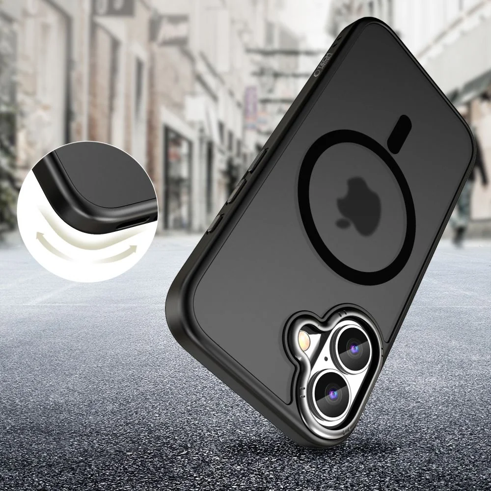 Tech-Protect MagEdge MagSafe kryt na iPhone 16, čierny
