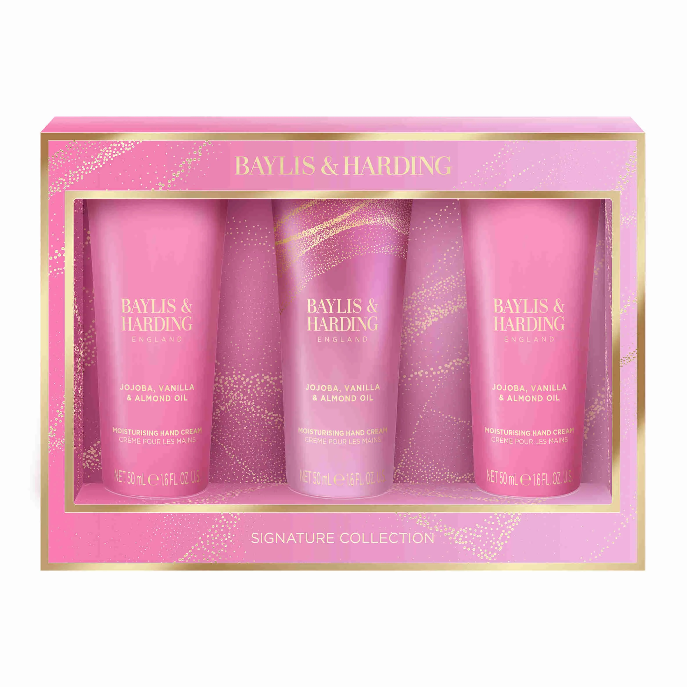 Baylis & Harding Sada krémov na ruky Jojoba&Vanilka 3×50 ml