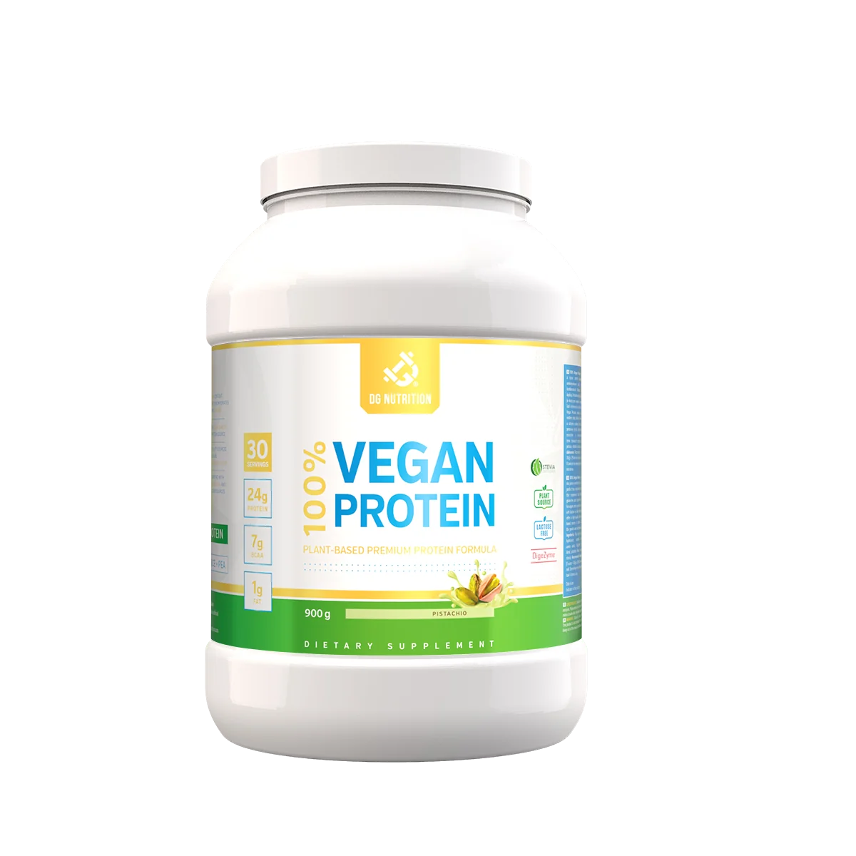 100% Vegan Pure Premium Pistácia 900 g