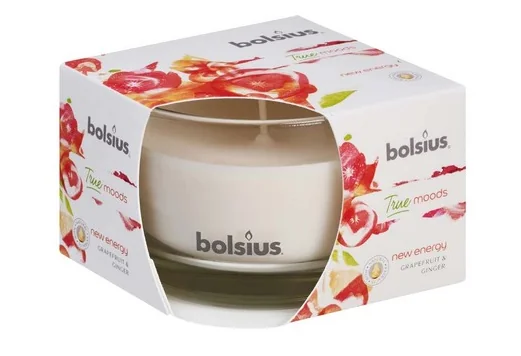 Bolsius Aromatic 2.0 Sklo 90x63mm New Energy, vonná sviečka 1×1 ks, vonná sviečka