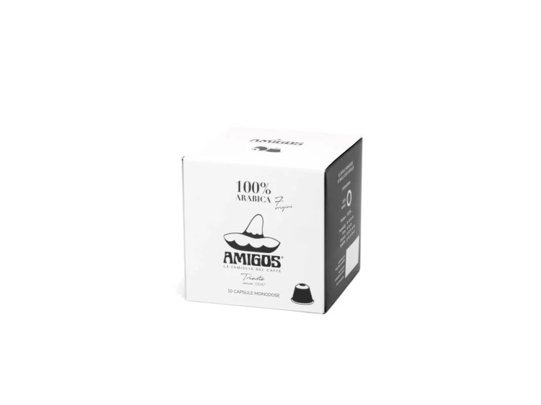 Amigos Caffé Trieste 7 Origini 100% kapsule do Nespresso 10 ks